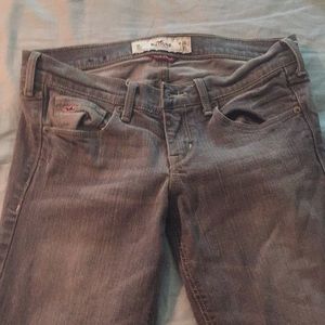 Hollister skinny jeans. Extra long 26/35 grey